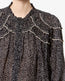 Christa Blouse Black Ecru