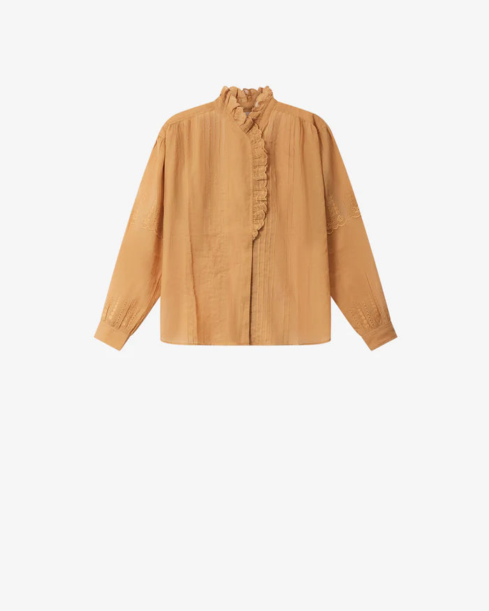 Leota Blouse Caramel
