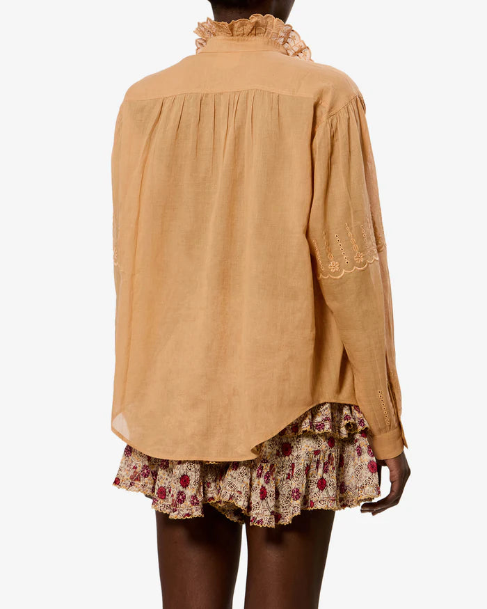 Leota Blouse Caramel