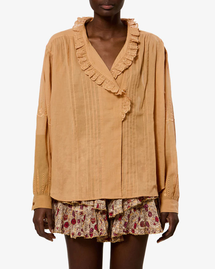 Leota Blouse Caramel