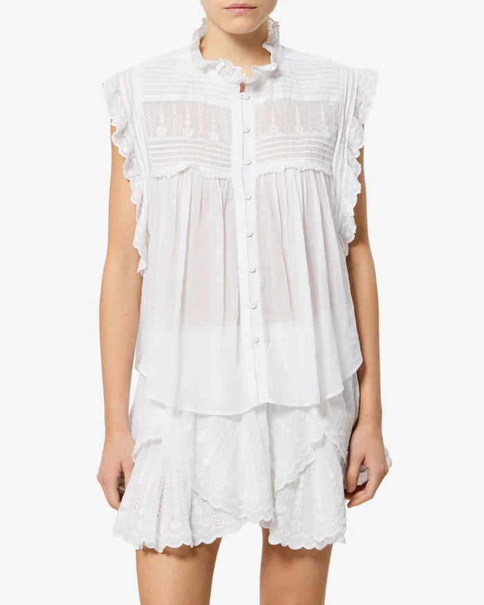 Dersia Top White