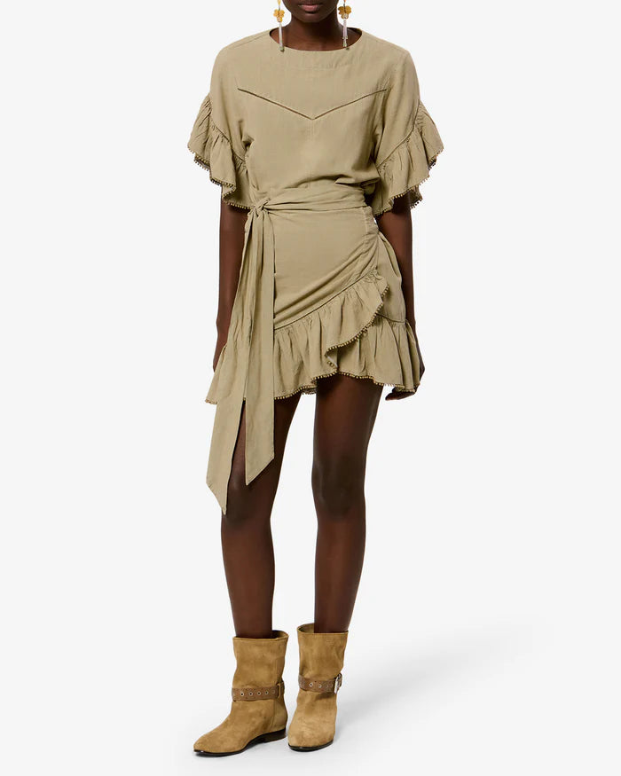 Melicia Dress Light Bronze