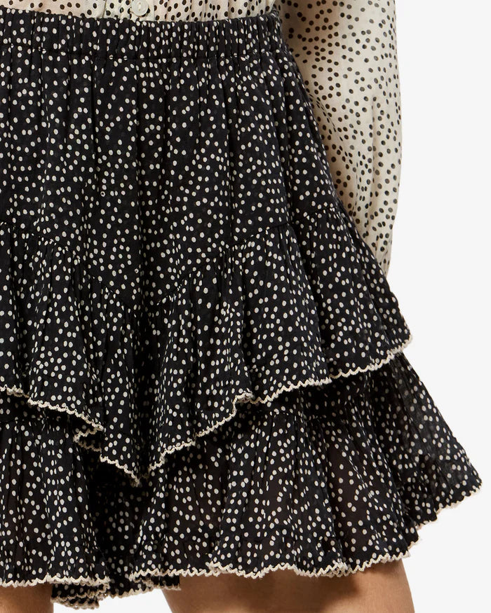 Jocadia Shorts Black Ecru
