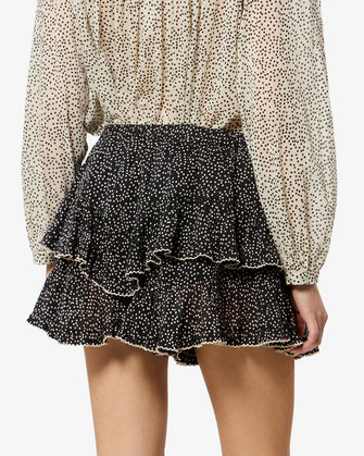 Jocadia Shorts Black Ecru