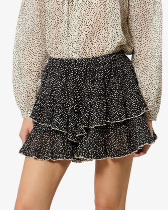 Jocadia Shorts Black Ecru
