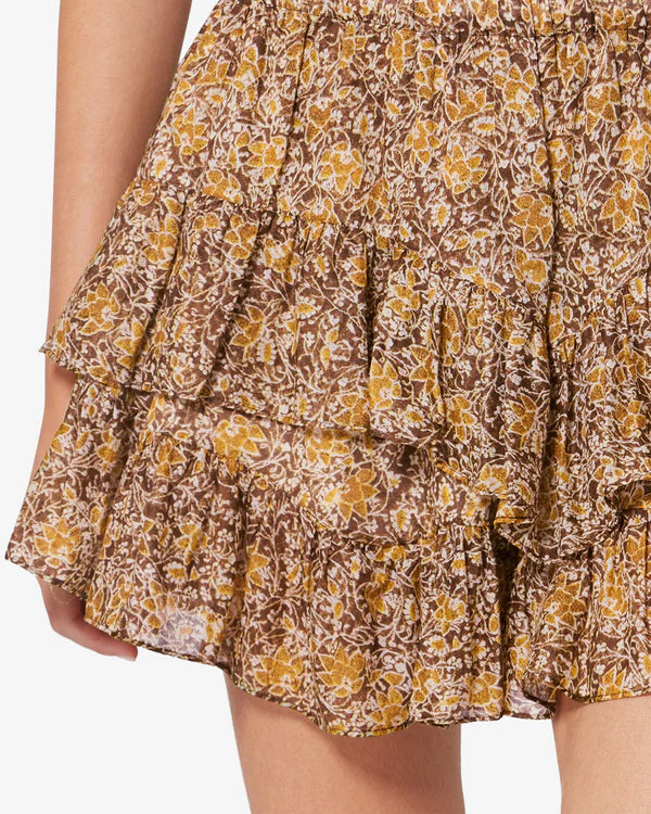 Jocadia Shorts Khaki Floral
