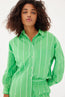 Chiara Shirt Verde Stripe