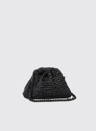 Mini Game Bag Black Ribbon