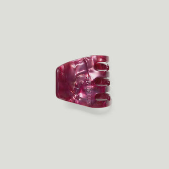 Petite Claw Clip Pomegranate