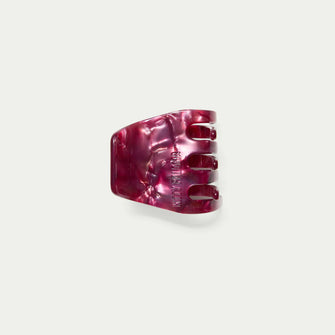 Petite Claw Clip Pomegranate