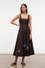 Wells Dress Earth Clarity Embroidery