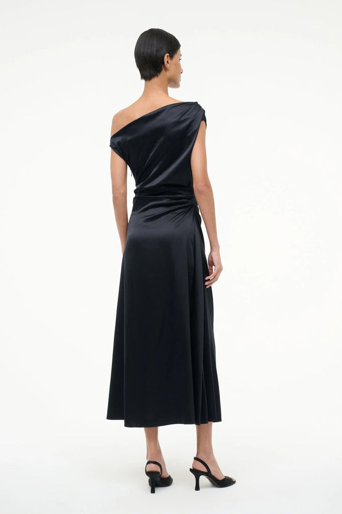 Phare Silk Dress Black