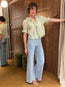 Henri Top Seafoam