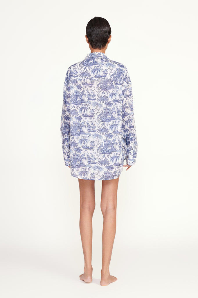 Colton Shirt Blue Toile