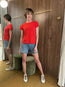 Odelia Tee Red Pepper