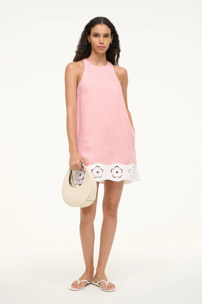 Mika Linen Dress Blush