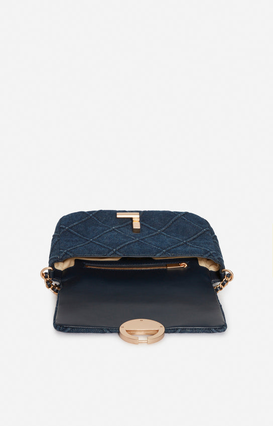 Moon Bag Medium Dark Denim