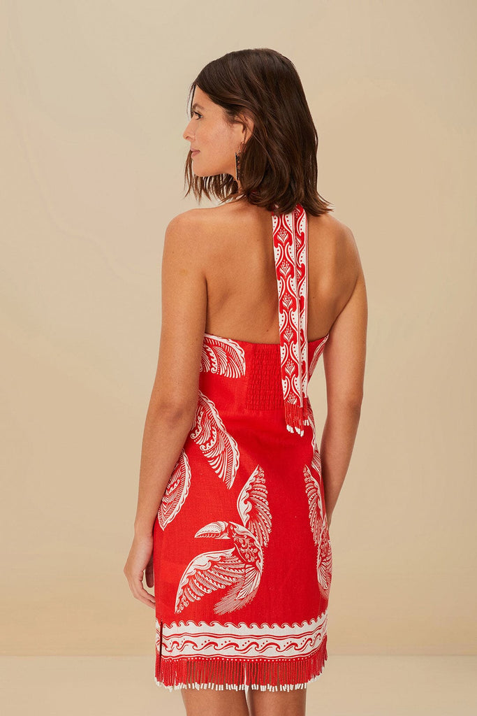 Majestic Coconut Tree Mini Dress