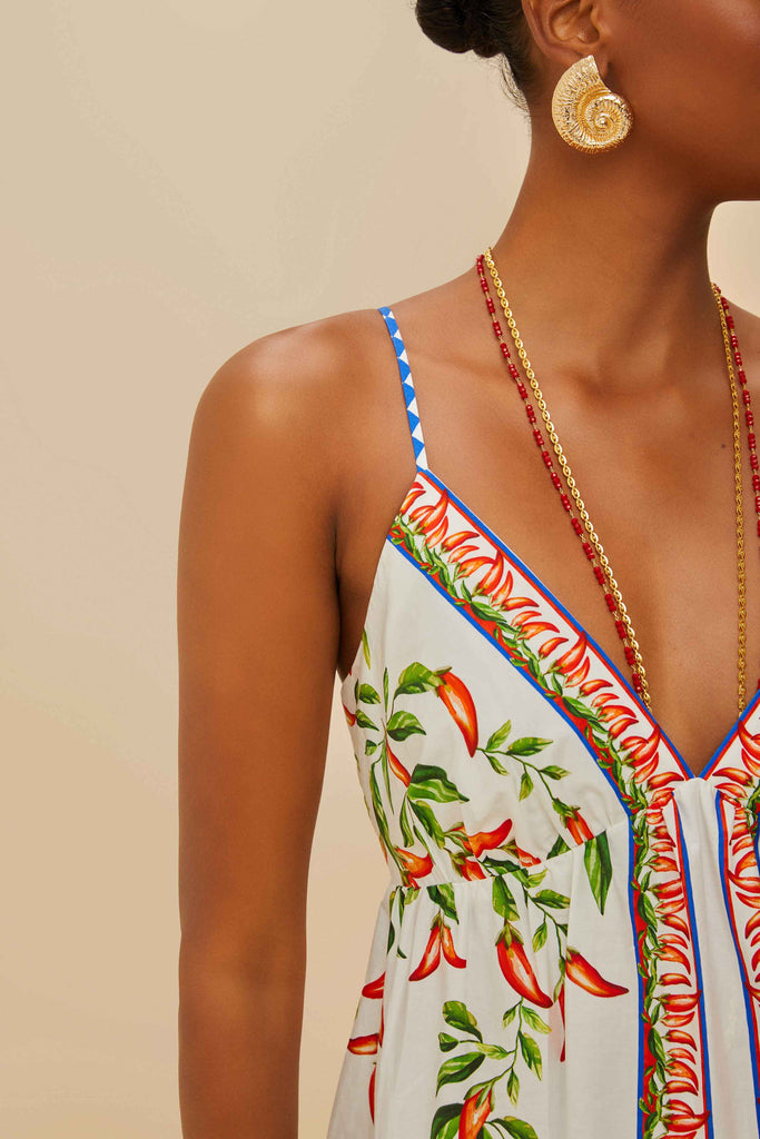 Picnic Peppers Mini Dress