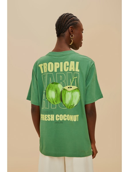 Tropical Coconut Relaxed T-Shirt