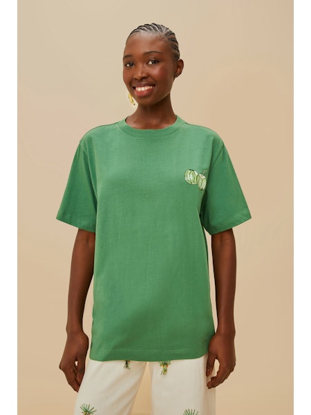 Tropical Coconut Relaxed T-Shirt