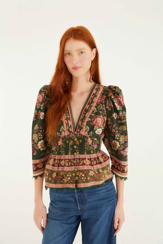 Flowering Garden Blouse