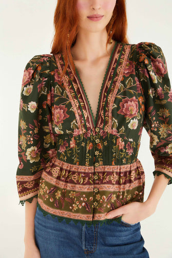 Flowering Garden Blouse