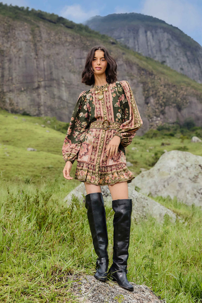 Flowering Garden Mini Dress