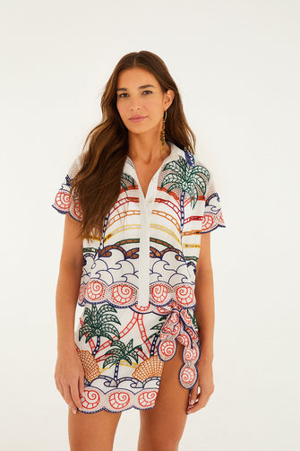 Tropical Richilieu Skirt