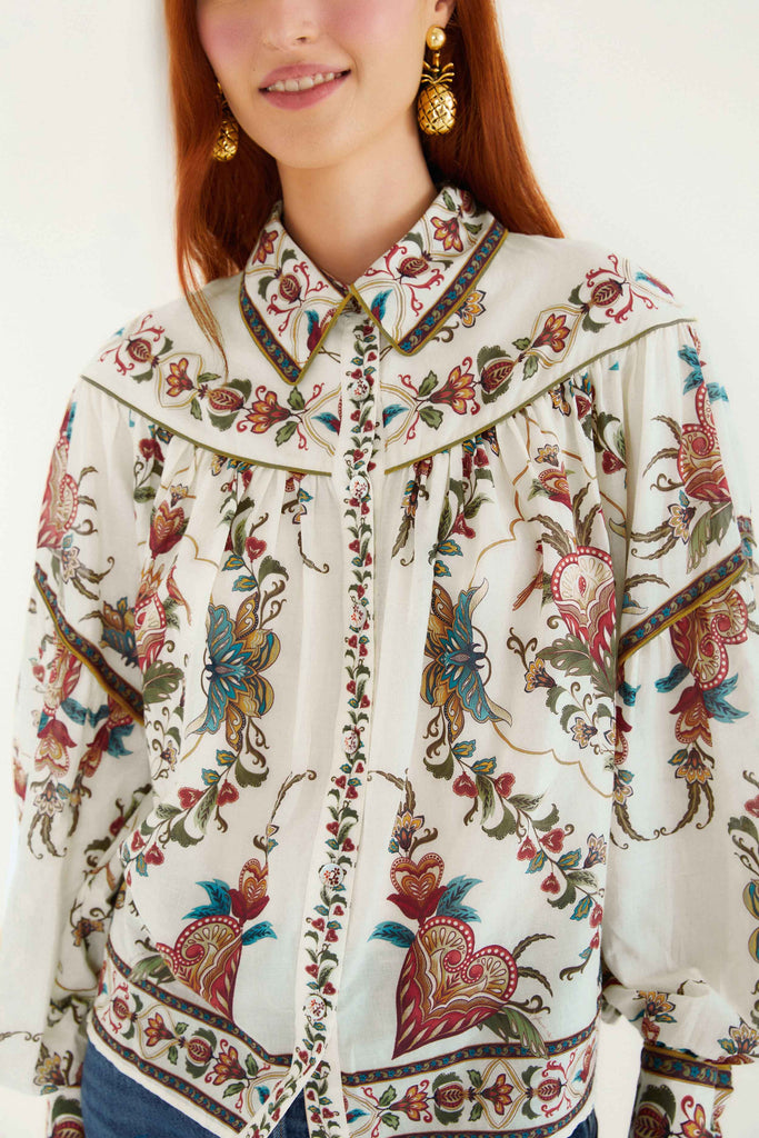 Majestic Hearts Blouse