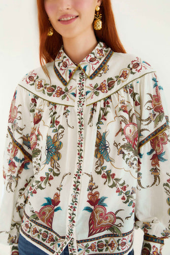 Majestic Hearts Blouse