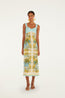 Royal Sea Sleeveless Maxi Dress
