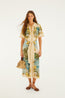 Royal Sea Midi Dress