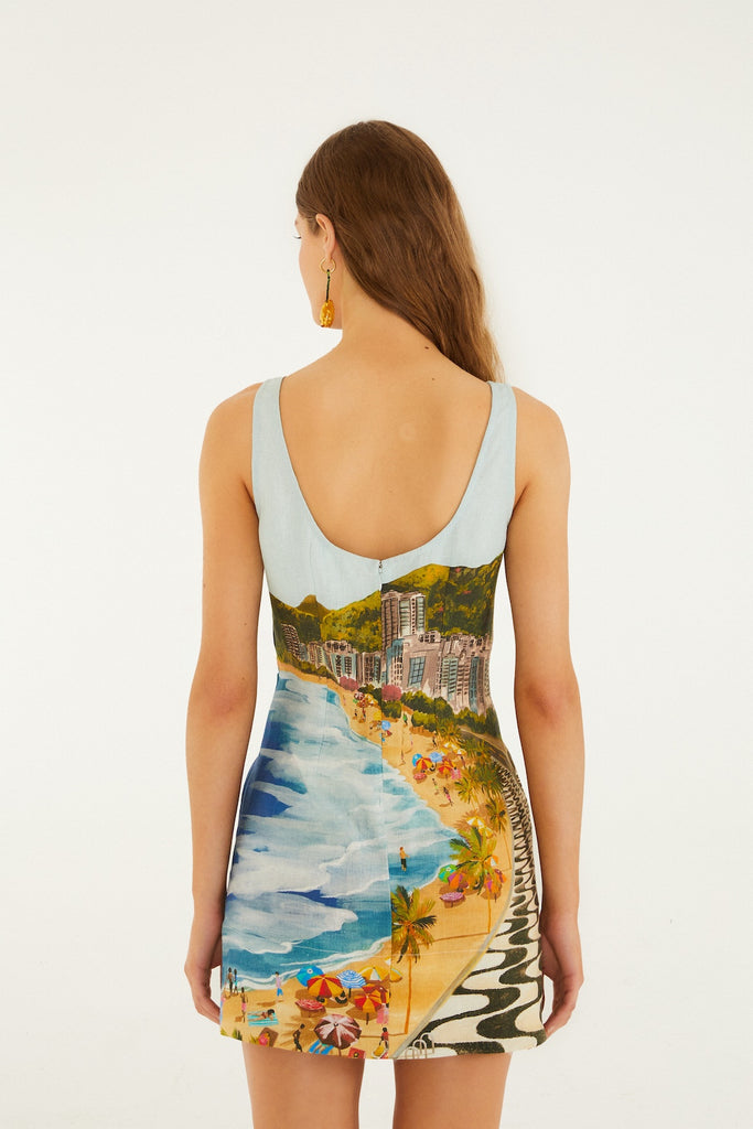 Copacabana Beach Mini Dress