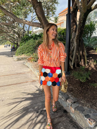 Beep Beep Mini Skirt Confetti