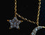 Asteria One Only Moon & Star Necklace Yellow Gold