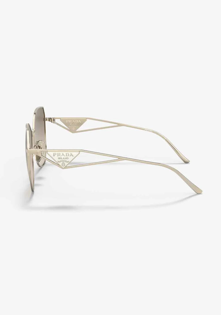 57YS Sunglasses Pale Gold
