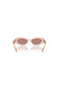 26ZS Sunglasses Transparent Peach