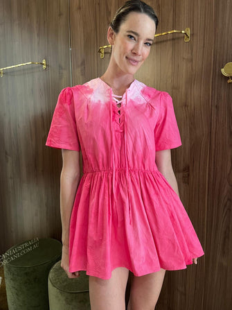 Bloom Mini Dress Cherry