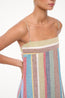 Laura Linen Dress Market Stripe