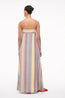 Laura Linen Dress Market Stripe