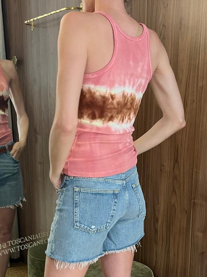 Ribbed Singlet Bubblegum Cinnamon