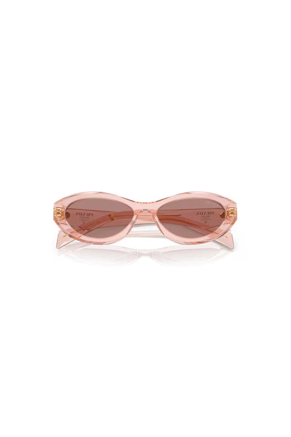 26ZS Sunglasses Transparent Peach