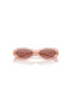 26ZS Sunglasses Transparent Peach