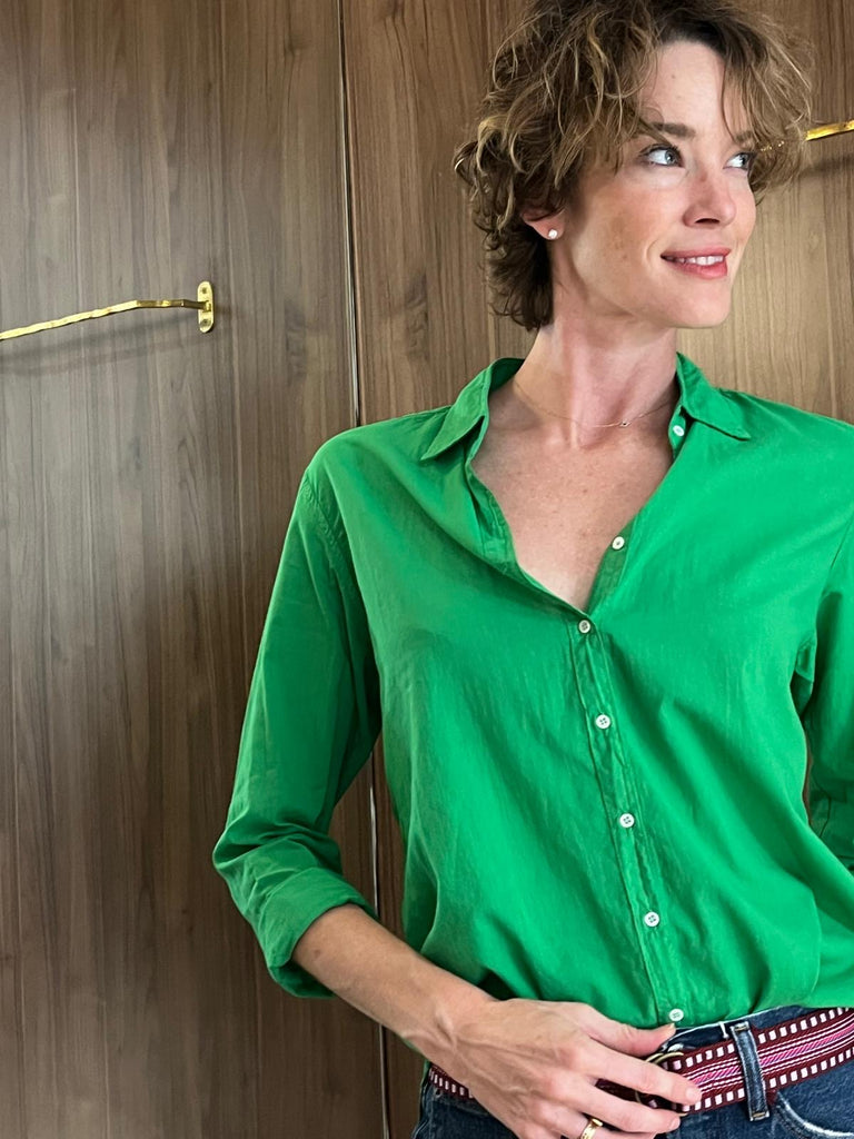 Beau Shirt Green Leaf