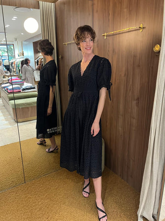 Ottilie Cotton Dress Midnight