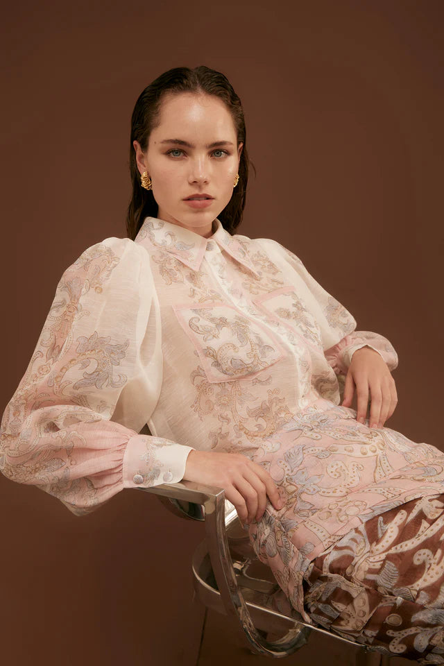 Bitter Sweet Balloon Sleeve Blouse