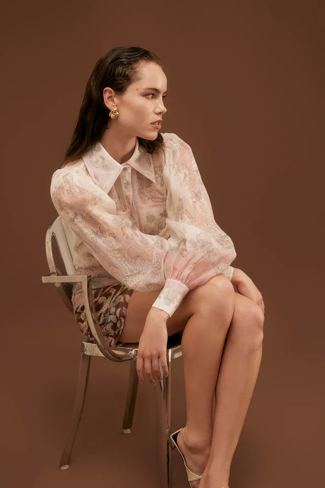 Bitter Sweet Balloon Sleeve Blouse