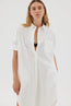 Chiara Shirt Dress White