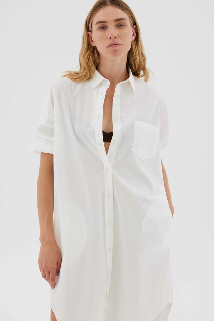 Chiara Midi Dress White